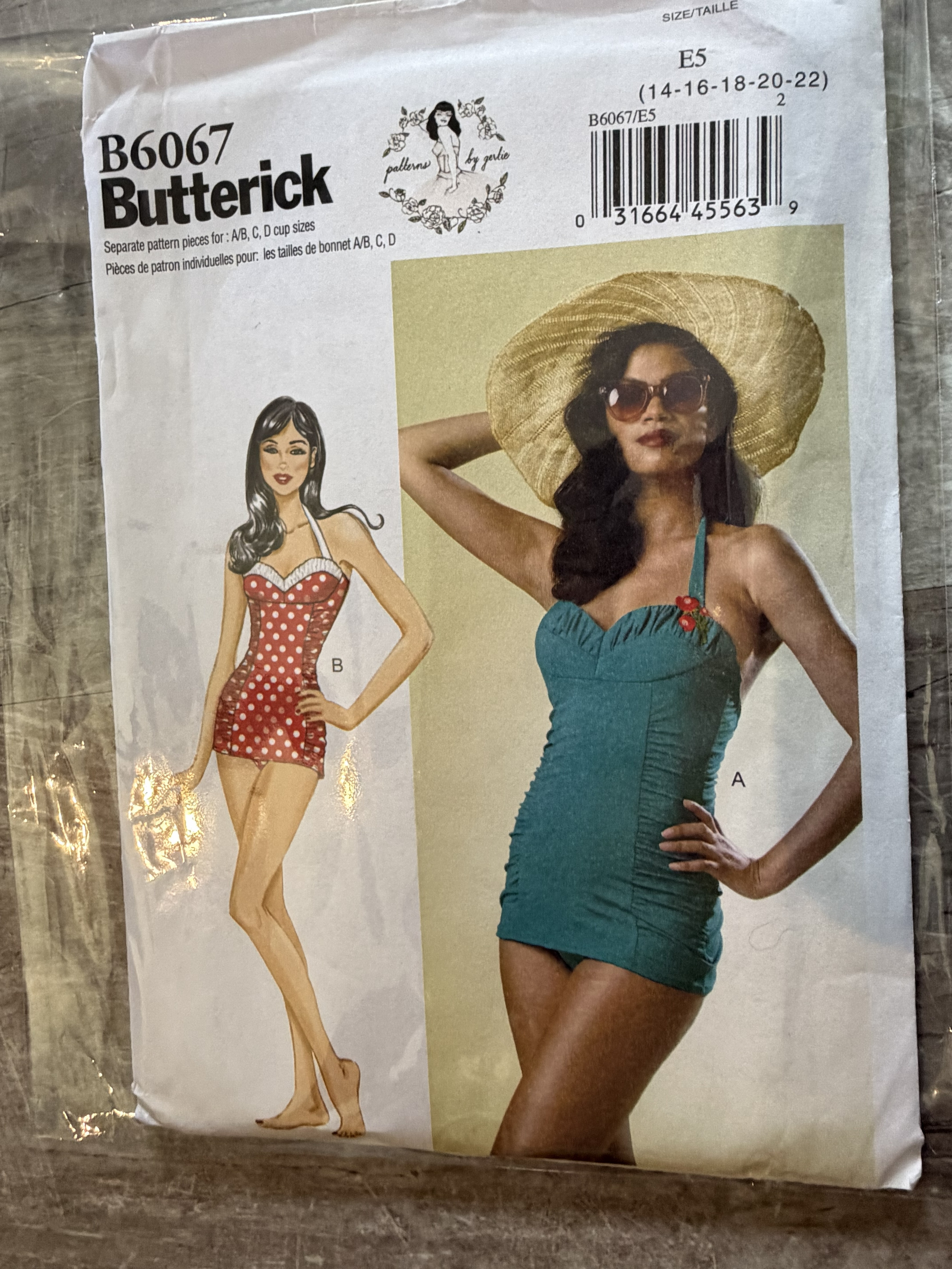 Butterick B6067 pattern
